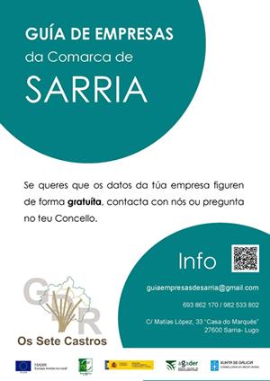 O GDR “OS SETE CASTROS” PON EN MARCHA UNHA GUÍA DE EMPRESAS DA COMARCA DE SARRIA
