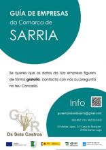 O GDR “OS SETE CASTROS” PON EN MARCHA UNHA GUÍA DE EMPRESAS DA COMARCA DE SARRIA